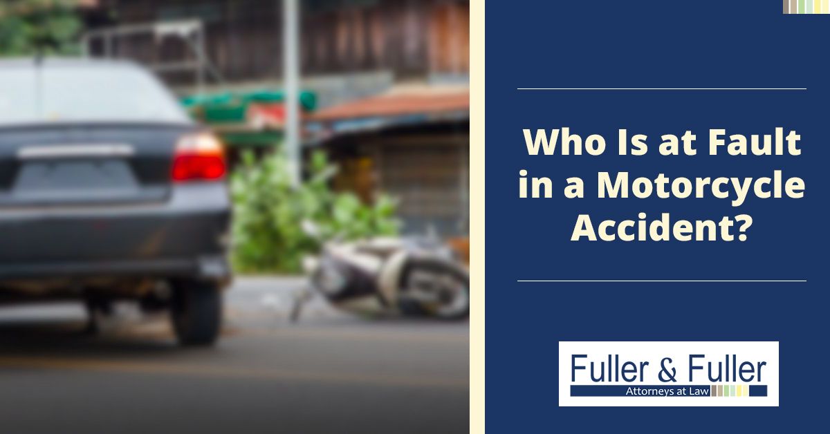 Determining Fault In A Motorcycle Accident | Fuller & Fuller | WA